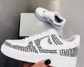 Custom air force ones | Etsy