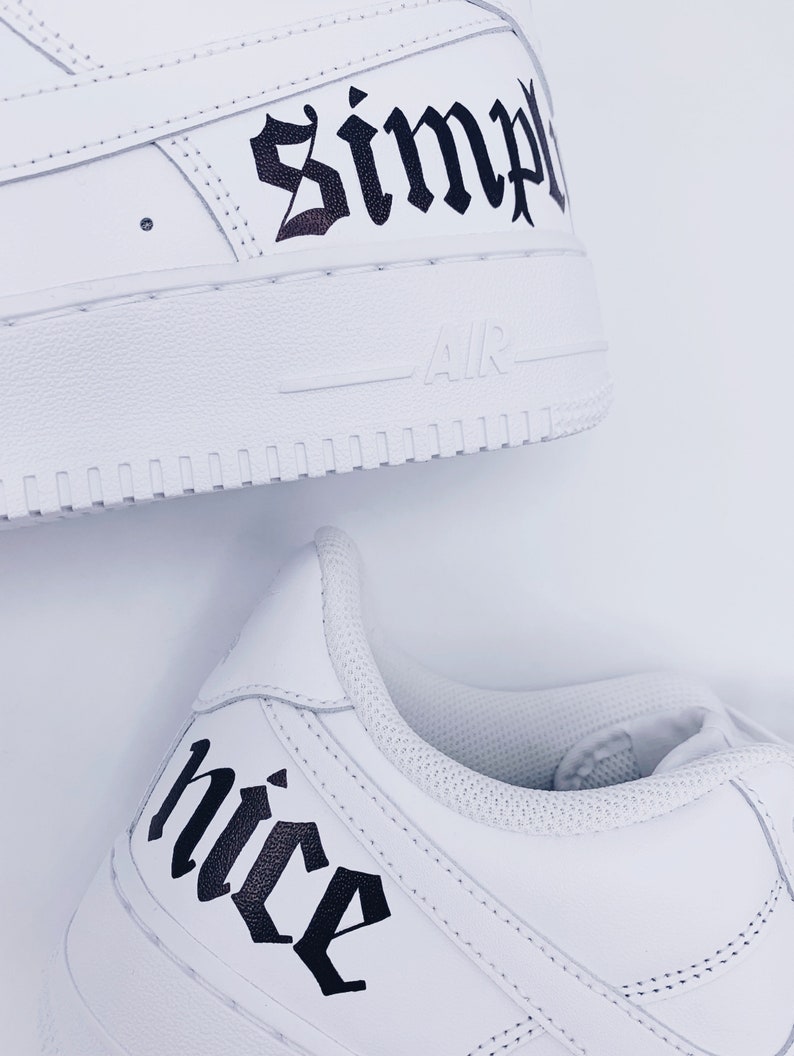 custom air force 1's