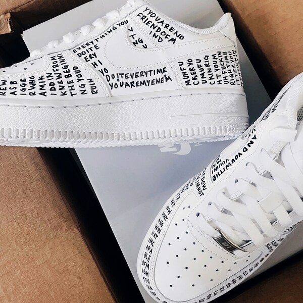 custom air force 1 polo g