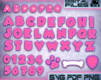 Pink Alphabet\LAYERED SVG Designs\Clipart\svg\png\pdf\Cut Files\Vector file\Digital download files\Cricut