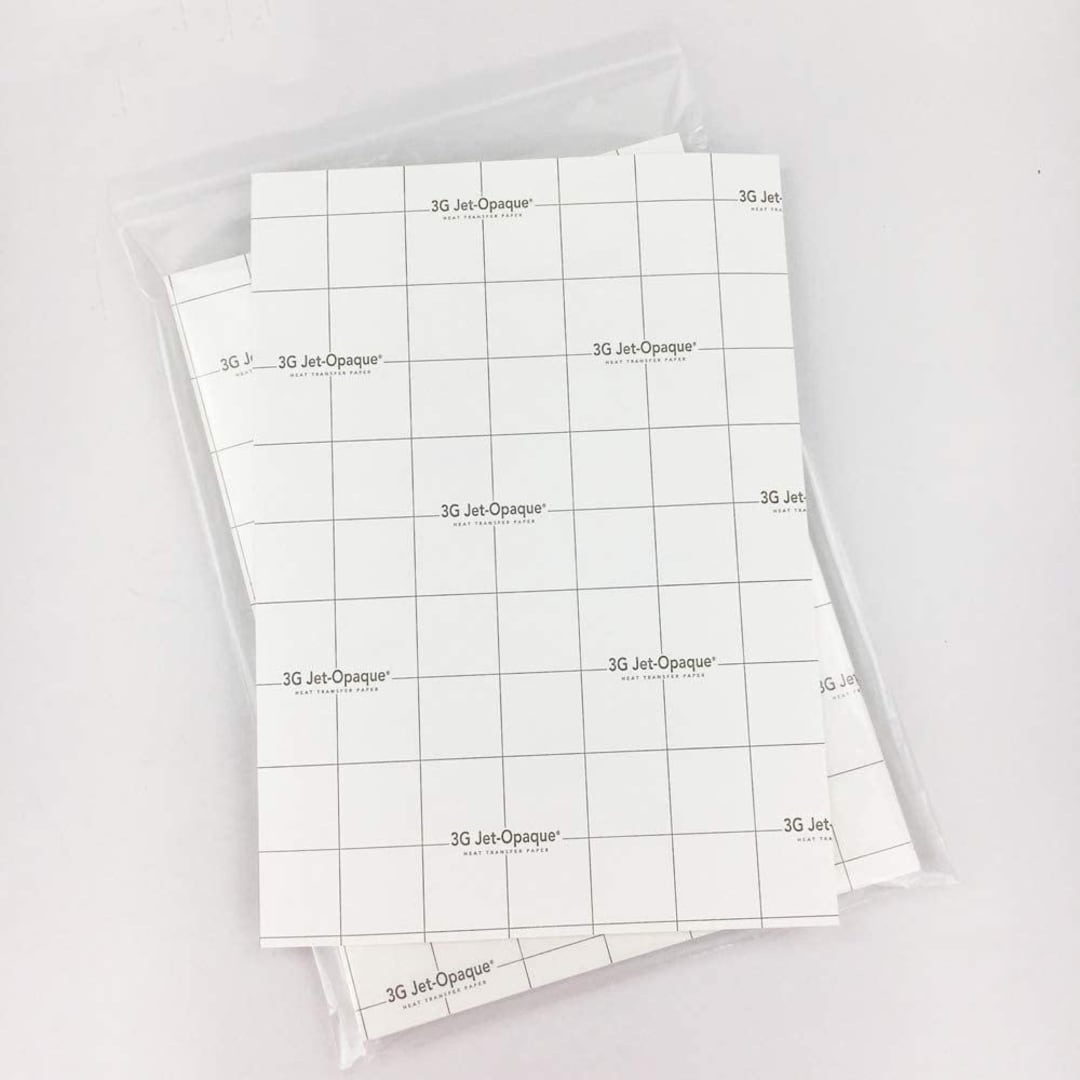 Neenah Jet Opaque II Inkjet Heat Transfer Paper for Dark Colors 8.5x11 (10  sheets)