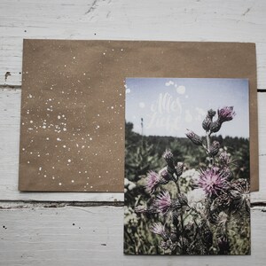 Postal "Todo Amor - Cardo"