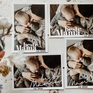 Carte postale « meilleure maman de la fête des mères. »