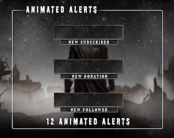 Hunter Animated Stream Alerts/Hunter Alerts/Hunt Theme/Hunting Overlays/Retro Theme/Hunt Overlays/Stream Alerts/Twitch/Facebook/Youtube