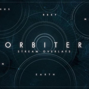 Superposición de transmisión animada de Orbiter/Tema Destiny 2/Transición animada/Tema celestial/Tema de Destiny/Superposición de contracción/Paneles/Transición/Face cam