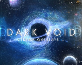 Dark Void Animated Stream Overlay: Destiny 2 Theme