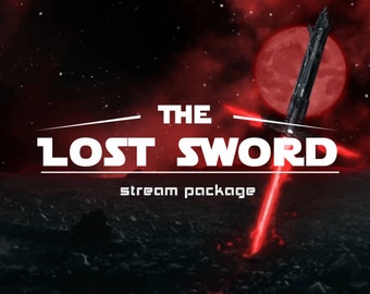 Lost Sword Animated Stream Overlay: Star Wars Theme