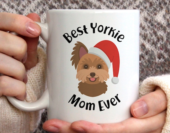yorkie mom mug
