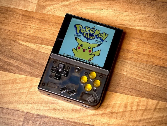 4 Buttons Yellow Clear for Miyoo Mini & Mini + (device Not