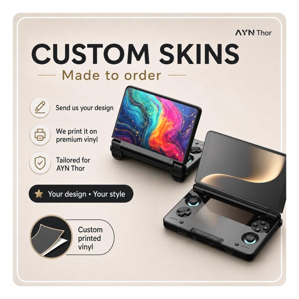 AYN Thor custom vinyl made to order with your design