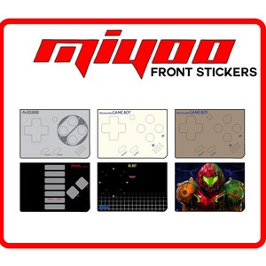 Front Sticker For Miyoo Mini (buttons not included)(Device not included)(plz read the description)
