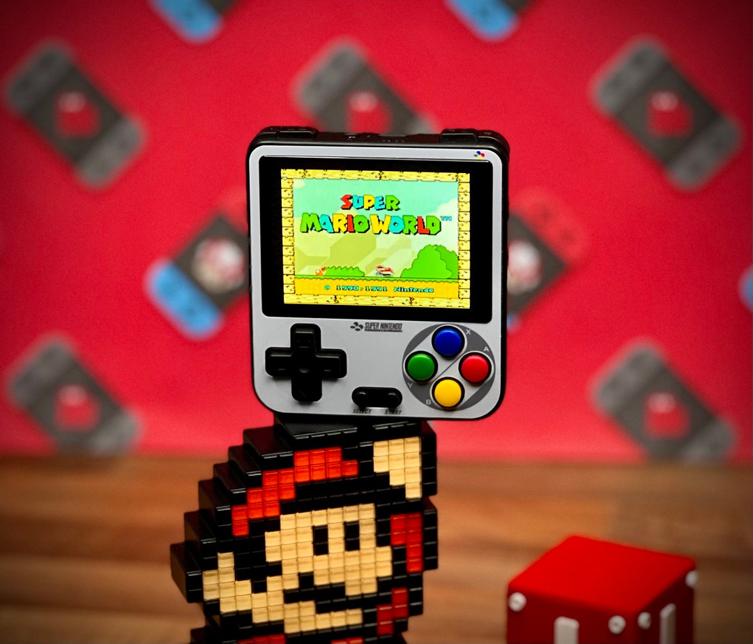 RG280V Snes Frame Screen Sticker Buttons (device Not Included/no - Main Image