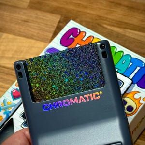ModRetro Chromatic V1 BackPlate & Sticker Holographic (not compatible with the new V2)
