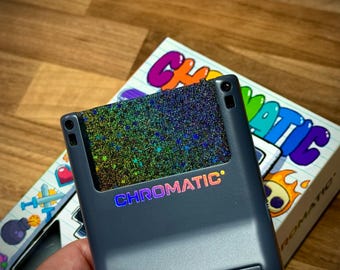 ModRetro Chromatic V1 BackPlate & Sticker Holographic (not compatible with the new V2)