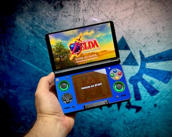 Adhesivo de vinilo suave al tacto con el panel Zelda de Ayn Thor Skin