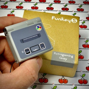 Sticker Snes for Funkey S &quot;micro retrogaming Keychain&quot; (device not included)