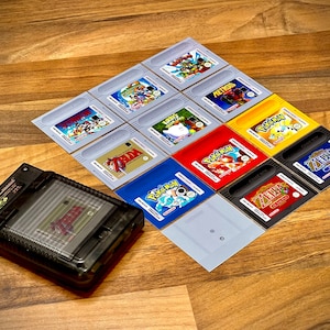 Miyoo mini back fake Gameboy card full set (!Device not included!)