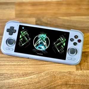 Botones Xbox Retroid Pocket 4 negros con letras de colores (compatible con Flip2, RP5) (dispositivo no incluido) (¡por favor lee la descripción!)