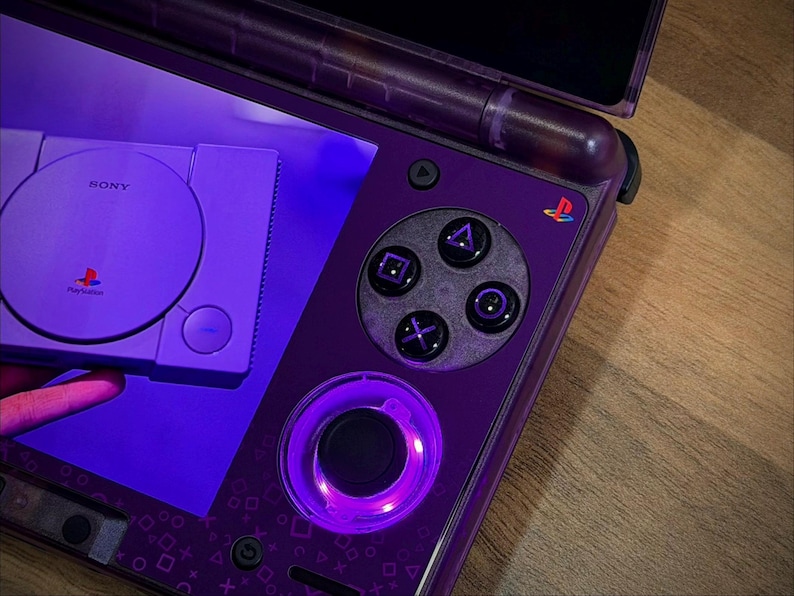 Ayn Thor Playstation Buttons Style Metallic Purple Colored Symbol (only ...