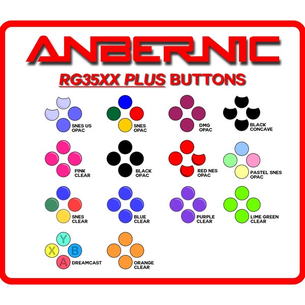 Buttons RG Anbernic 35XX Plus (Device not included)(plz read the description)