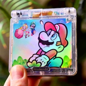 Inserto per scheda superiore Gameboy Advance SP (dispositivo non incluso)