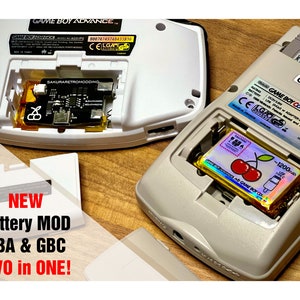 NEW battery Mod usb-c GameBoy Advance Compatible with Gameboy Color (please read the description)
