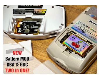 NEW battery Mod usb-c GameBoy Advance Compatible with Gameboy Color (please read the description)
