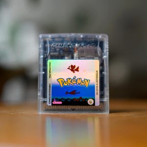 ステッカー ホログラフィック ポケモン ゲームボーイ リンカー カートリッジ EZflash Everdrive または MBC5 マルチカートリッジ (ステッカーのみ、カートリッジは付属しません)