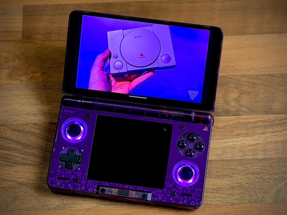 Ayn Thor Skin Playstation Purple Panel Matte Soft Touch Vinyl