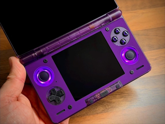 Ayn Thor Skin Panel Purple Matte Soft Touch Vinyl Sticker (no Logo
