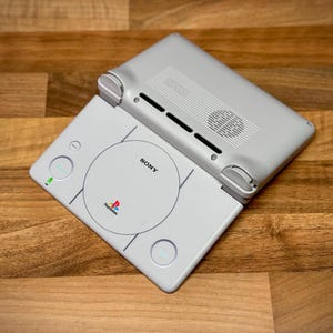 Ayn Thor Skin PlayStation beige/grey soft touch vinyl sticker image 3