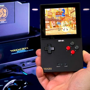 Analogue Pocket NEOGEO Buttons And Front Sticker pack (device not included)