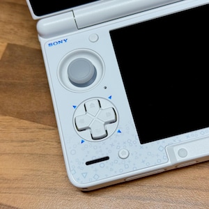 Ayn Thor PlayStation white ps2 panel soft touch vinyl sticker