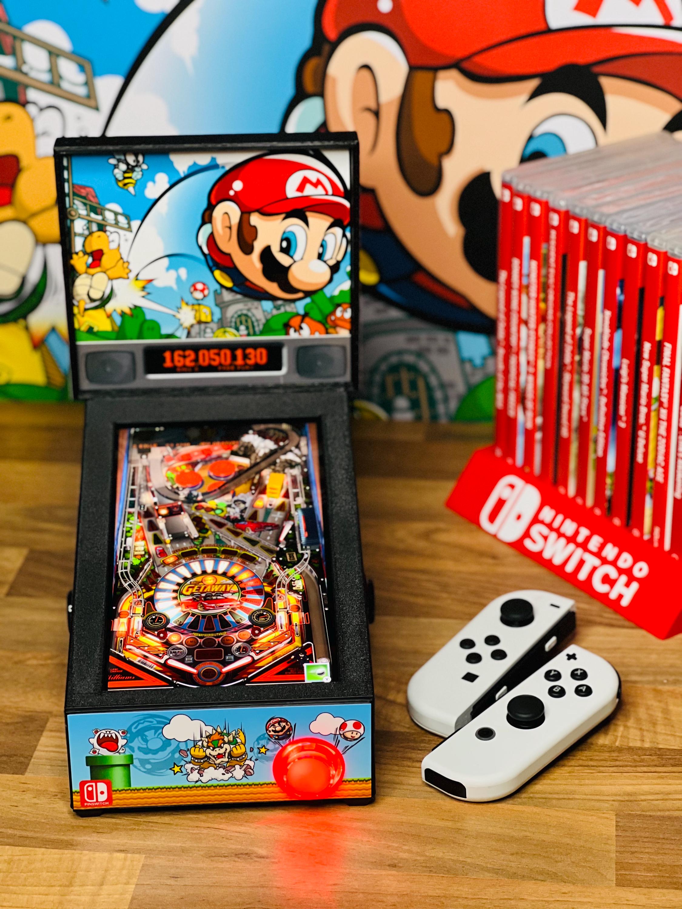 Pinswitch Pinball Accessory for Nintendo Switch 1 (nintendo