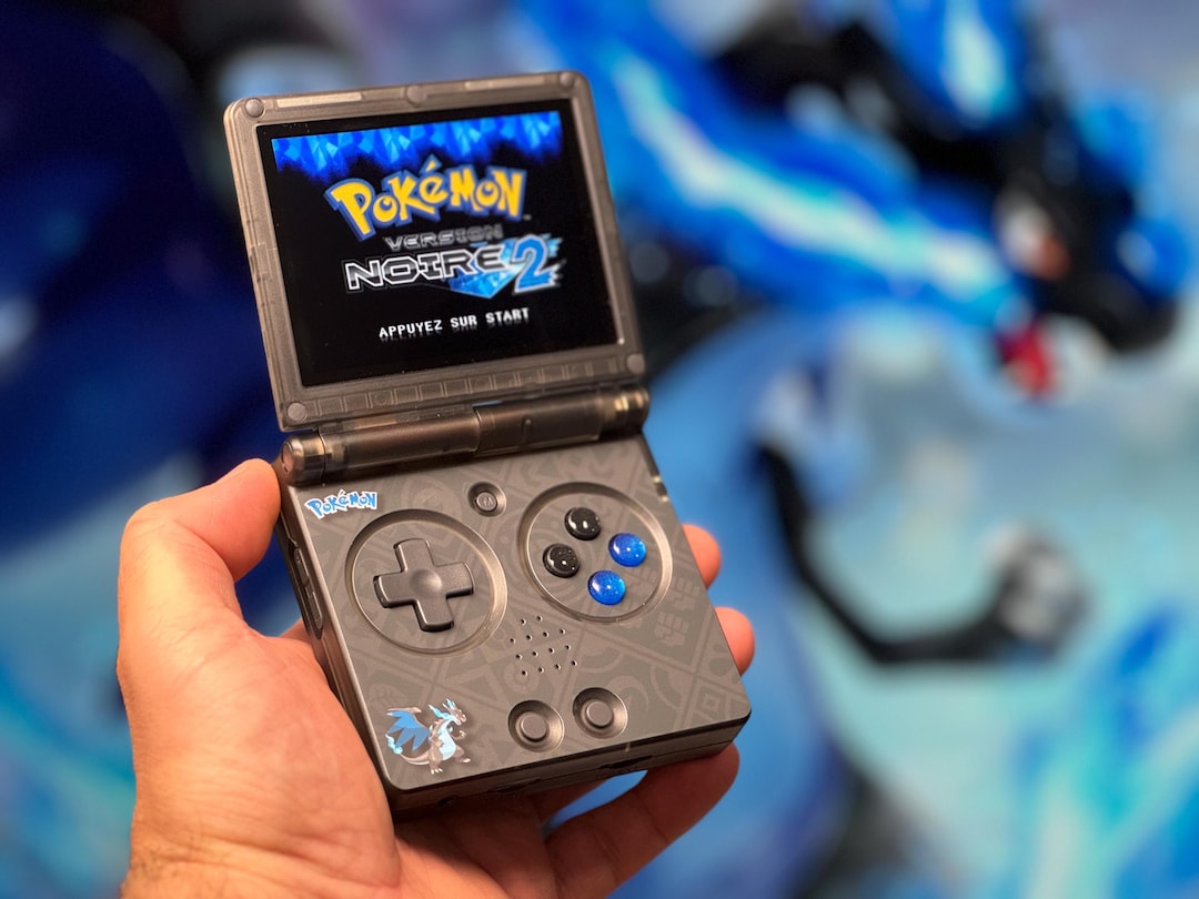 Anbernic RG35XX SP Pokémon Mod Buttons, Stickers and Paper