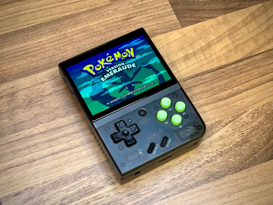 Miyoo Mini V4（ミヨーミニV4） クリアブラック　ボタンカスタム Miyoo Mini V4（ミヨーミニV4） クリアブラック ボタンカスタム