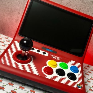 Stickers For Powkiddy A12 Arcade Bartop (device not included)