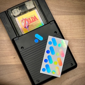 Analog Pocket Back holo Sticker (device not included)