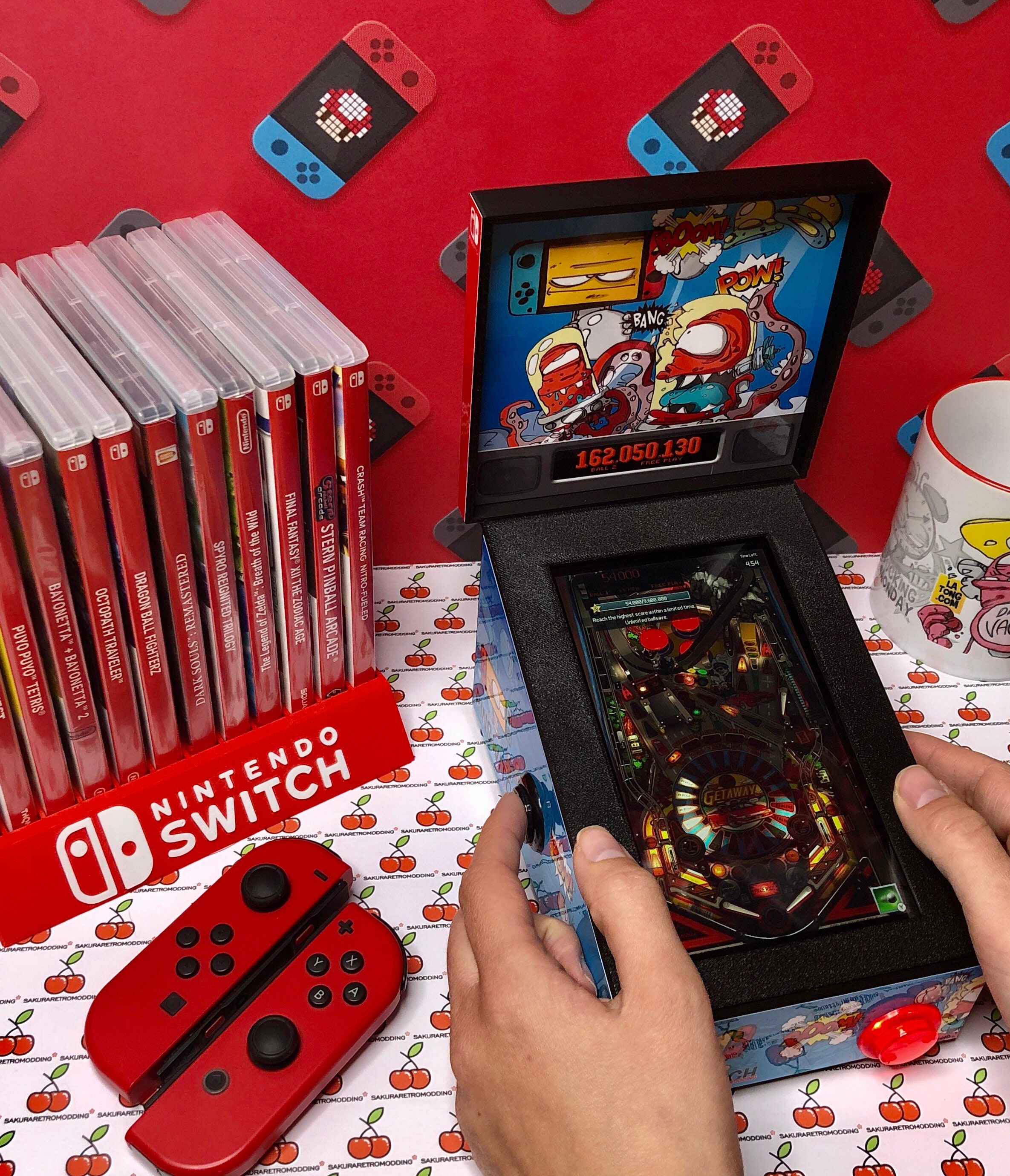 PinSwitch Mini the Pinball accessory for Nintendo Switch Etsy