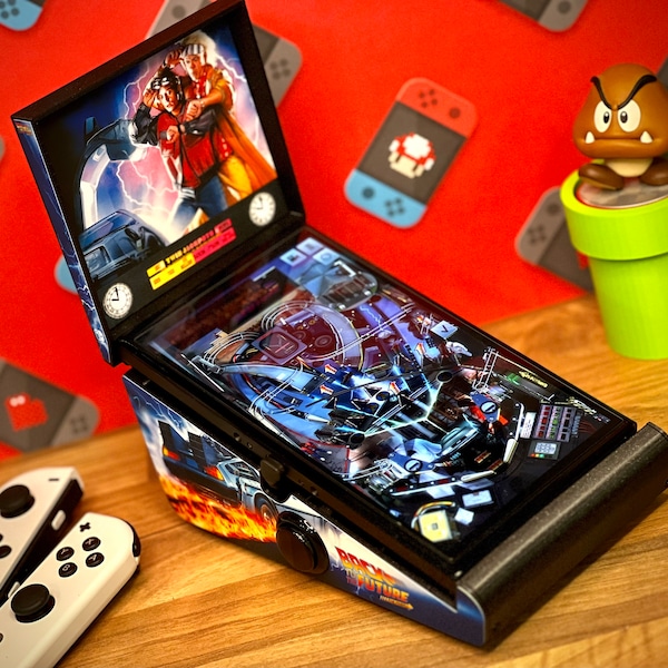 NEW! Pincab Skeletor PinSwitch the Pinball accessory for your Nintendo Switch (with an interchangeable theme option)