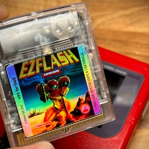 Ezflash ゲームボーイ リンカー カートリッジ用ホログラフィック ステッカー (ステッカーのみ、カートリッジは含まれません)