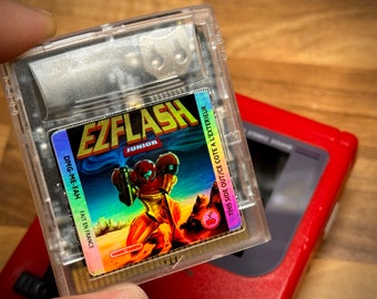 Sticker Holographic for Ezflash GameBoy Linker Cartridge (only sticker, Cartridge not included)