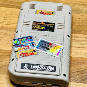 Experimental Pi Back Stickers Pack (Tetris, Mario, Zelda) (Device not included)
