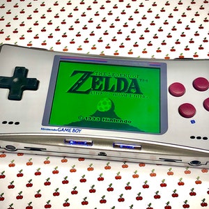 RG300X DMG GameBoy Frame Screen Sticker & Buttons (device not included/no shell)