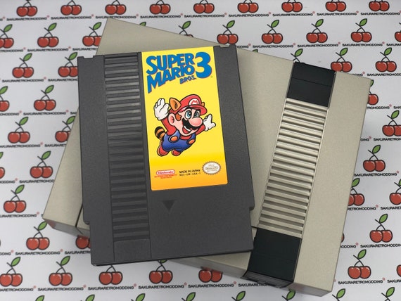 Super Mario Bros 3 Sticker for Retroflag NESPI4CASE Cartridge