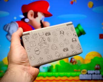 Ayn Thor Skin Beige/Grey Mario Bros soft touch vinyl sticker