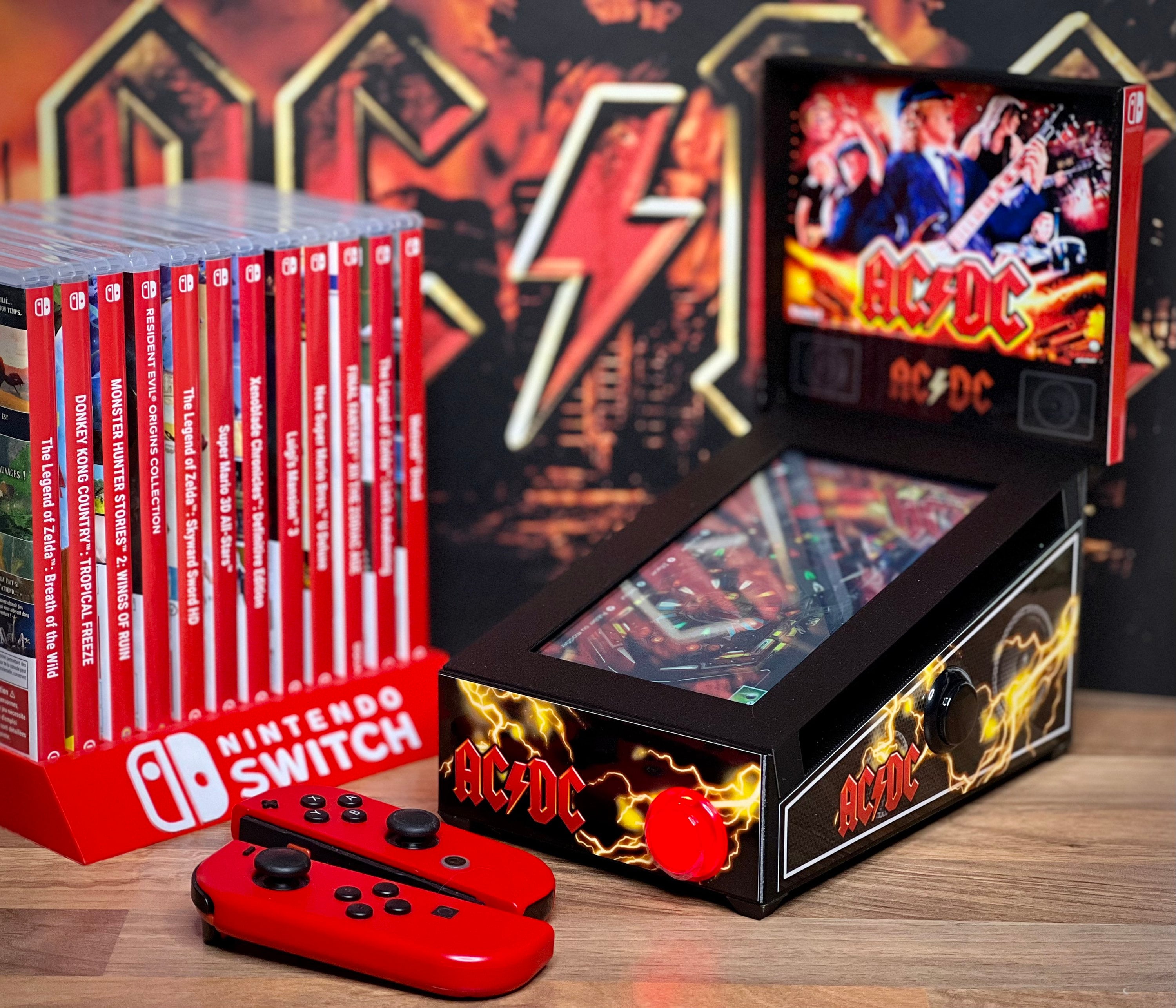Nintendo Switch 用 PinSwitch ミニ ピンボール アクセサリー