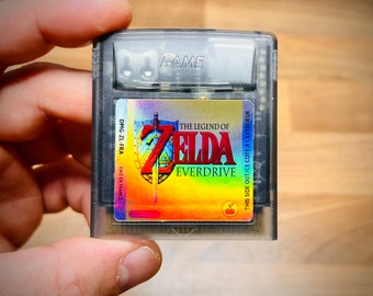 Zelda Sticker for Everdrive or Ezflash Linker Cartridge (only sticker, Cartridge not included)