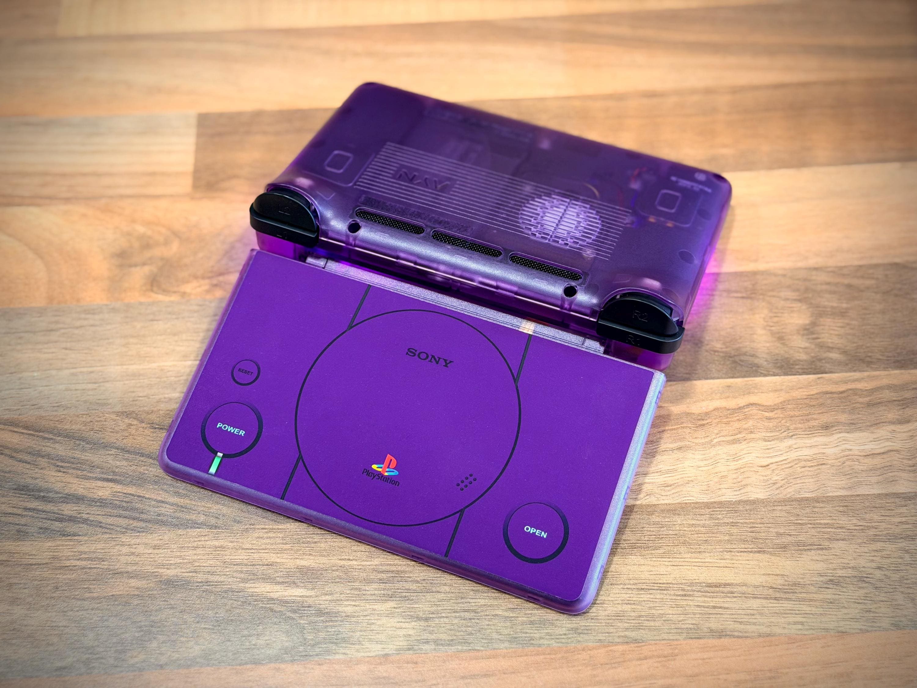 【ほぼ未使用】AYN thor 256GB　パープル Ayn Thor Skin Playstation Purple Soft Touch Vinyl Sticker - Etsy