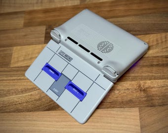 Ayn Thor Skin Snes US beige/grey soft touch vinyl sticker